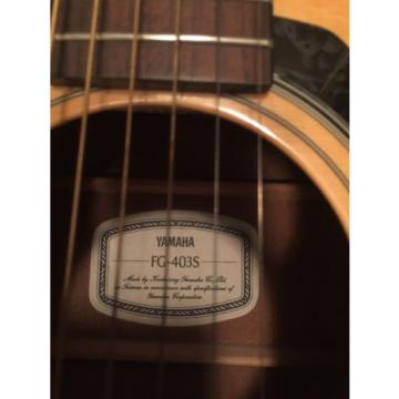 Solid martin strings acoustic Spruce martin acoustic guitar strings Top martin acoustic guitar Dreadnought martin guitars Acoustic martin guitar case 6 St Guitar Yamaha FG-403S SN# QJN157555