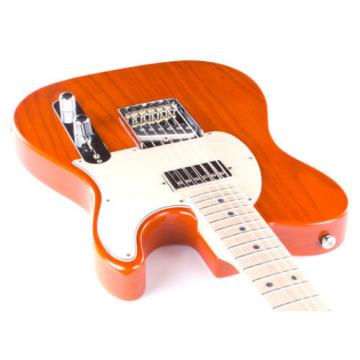 G&amp;L martin guitar accessories USA martin d45 ASAT acoustic guitar martin Classic martin guitar case Bluesboy martin acoustic strings Electric Guitar, Clear Orange, Maple