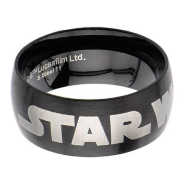 Official martin guitar accessories Stainless martin guitar Steel dreadnought acoustic guitar IP guitar martin Black martin guitars Star Wars Written Logo Ring - The Force Boxed