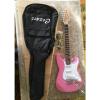 COZART martin acoustic strings SST01 martin guitar case STRAT martin guitar accessories STYLE acoustic guitar martin ELECTRIC martin guitar strings acoustic medium GUITAR-SWAMP ASH-CUSTOM PINK-BRAND NEW-NICE!!! #2 small image