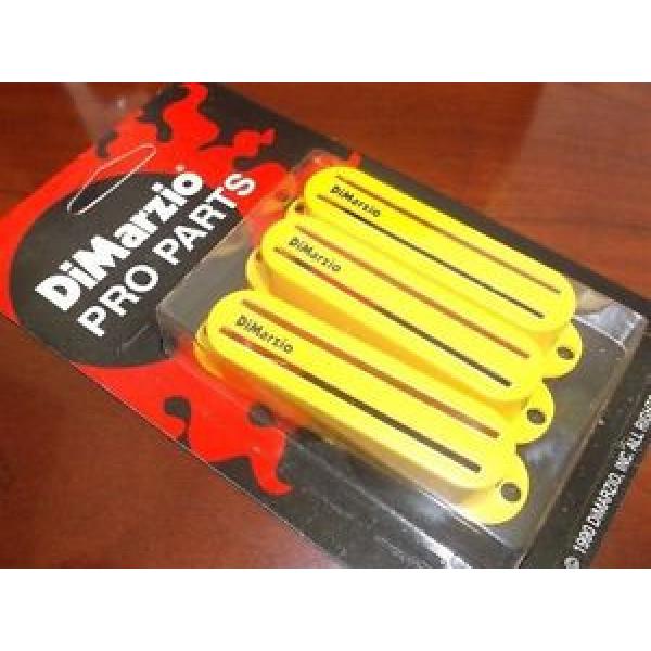 NEW acoustic guitar martin - martin guitar strings acoustic medium DiMarzio guitar strings martin USA martin acoustic guitar MADE martin d45 DM2002 Fast Track Pickup Covers (3) - YELLOW #1 image