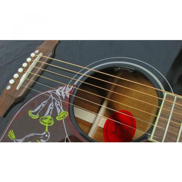 Gibson martin guitar case LTD dreadnought acoustic guitar Hummingbird martin acoustic guitar Ebony martin guitars Special martin guitar strings acoustic Acoustic Guitar Black 2016 Limited #4 image