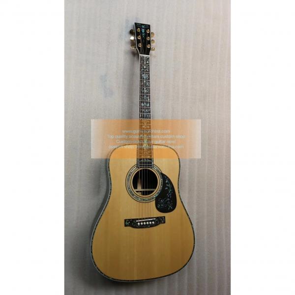 Chinese martin guitars Factory martin guitar Custom martin acoustic guitar Martin martin strings acoustic D45 martin guitar accessories Deluxe Abalone Inlay Guitar(New Type) #1 image