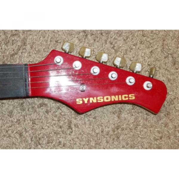 Synsonics martin d45 by guitar strings martin Gretsch martin guitar case Electric martin acoustic guitar strings Guitar martin acoustic guitar 7/8 Size Cherry Red Korean w/Issues #4 image