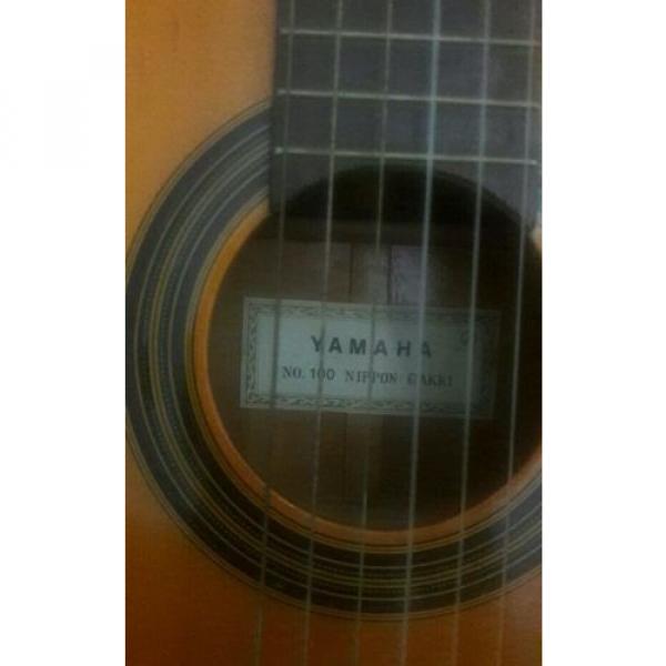 Vintage martin acoustic guitars YAMAHA martin guitar strings acoustic Nippon martin Gakki martin guitar case no.100 guitar martin acoustic  #2 image
