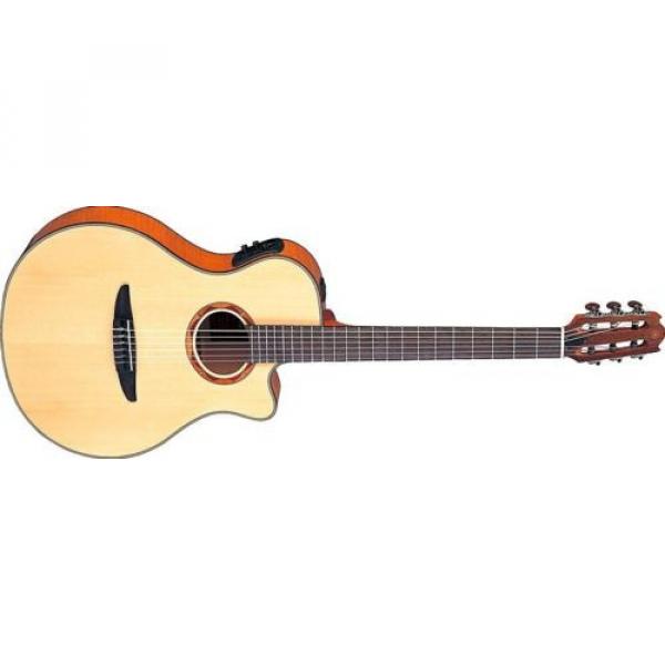 Yamaha acoustic guitar martin NTX-900 martin guitar strings acoustic medium FM martin guitars Classical acoustic guitar strings martin Guitar martin guitar with Case. Maple / Spruce #2 image