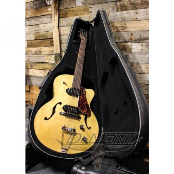 Godin martin guitar accessories 5th martin acoustic guitar Avenue martin guitar strings acoustic Kingpin dreadnought acoustic guitar Jazz martin Archtop Guitar. Made in Canada - with case #1 image