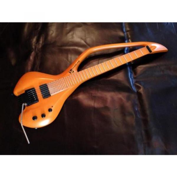 [USED]BassLab martin guitar Jinmoid martin acoustic guitars deluxe martin guitars Electric martin guitars acoustic Orange, guitar martin Electric guitar, Rare!!! j180704 #1 image