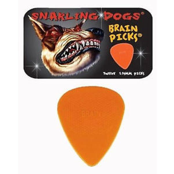 Snarling martin guitars acoustic Dogs guitar martin Brain martin guitar case Guitar dreadnought acoustic guitar Picks martin acoustic guitar Orange 1.14 mm 12 picks in Tin Box #1 image