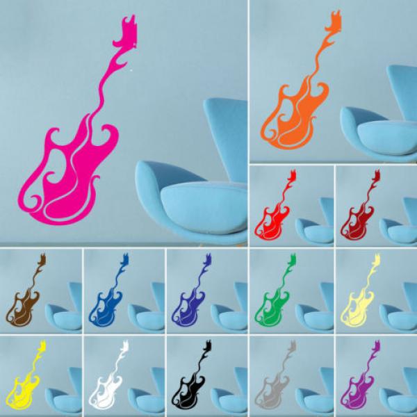Guitar guitar strings martin Living martin guitar strings acoustic Room martin d45 Vinyl guitar martin Wall acoustic guitar strings martin Decal Stickers, Easy Peel &amp; Stick-Color Available #1 image