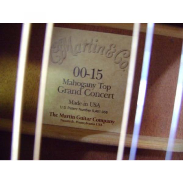 MARTIN martin acoustic guitar strings OO-15 acoustic guitar strings martin STEEL martin acoustic strings STRING martin guitars USA dreadnought acoustic guitar 2000s ACOUSTIC GUITAR #4 image