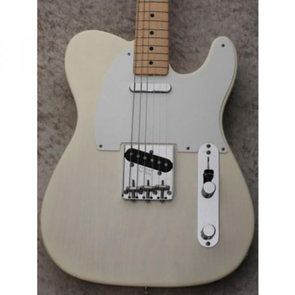 Fender martin guitar accessories USA martin guitar American guitar strings martin Vintage martin acoustic guitar &#039;58 acoustic guitar martin Telecaster Aged White Used Electric Guitar F/S #1 image