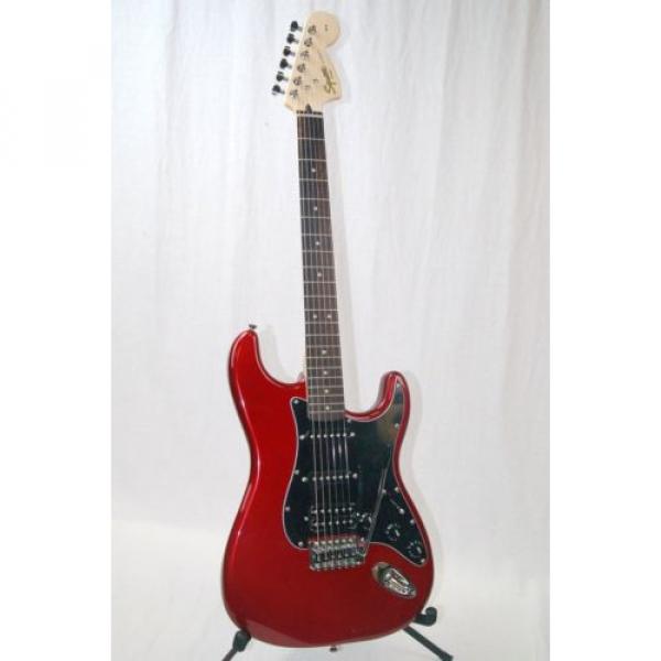 Squier acoustic guitar martin by martin guitar accessories Fender martin guitars Stratocaster martin acoustic strings Strat martin d45 Affinity Electric Guitar - RED  BLEM *B4630 #2 image