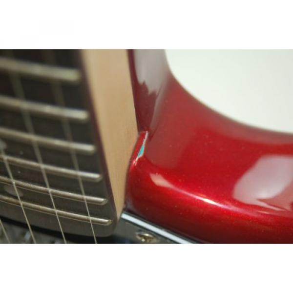 Squier acoustic guitar martin by martin guitar accessories Fender martin guitars Stratocaster martin acoustic strings Strat martin d45 Affinity Electric Guitar - RED  BLEM *B4630 #5 image