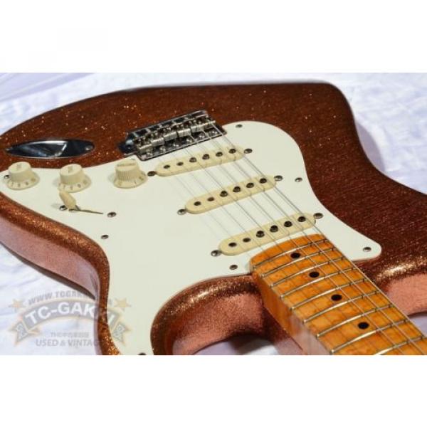 Fender martin guitars acoustic Custom martin Shop guitar martin 1955 martin guitars Stratocaster martin acoustic guitar strings Relic Sparkle Used Electric Guitar F/S #3 image