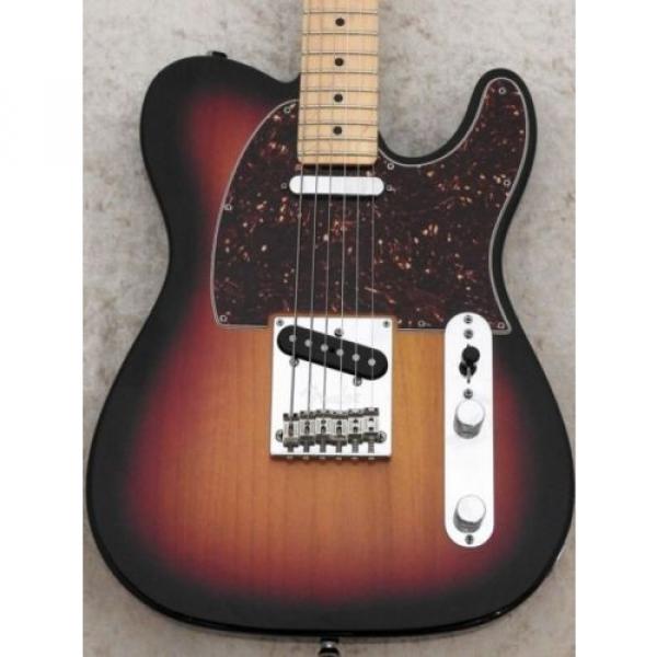 Fender martin guitar strings acoustic USA martin American martin guitar case Standard martin guitar Telecaster martin guitars acoustic 3-Tone Sunburst Used Electric Guitar F/S #1 image
