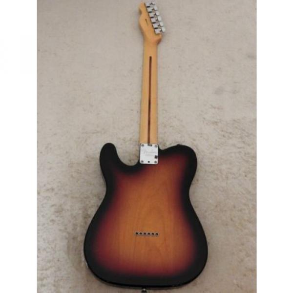 Fender martin guitar strings acoustic USA martin American martin guitar case Standard martin guitar Telecaster martin guitars acoustic 3-Tone Sunburst Used Electric Guitar F/S #3 image