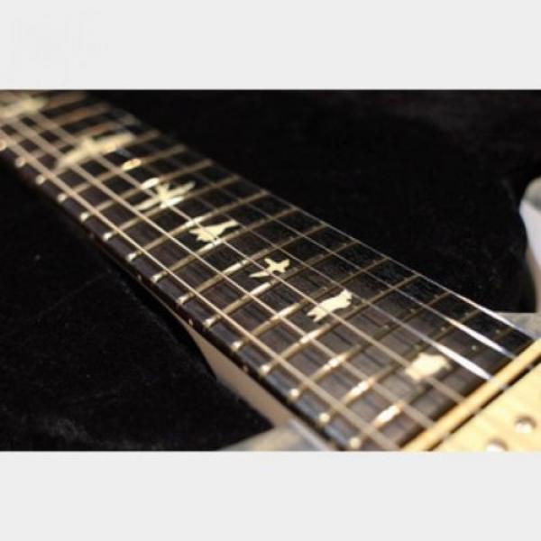 Paul martin guitar strings Reed guitar strings martin Smith(PRS) martin guitars Custom24 martin Ikebe acoustic guitar martin Ltd. &#034;White Tiger&#034; Guitar Free Shipping #4 image