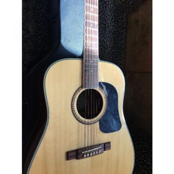 Washburn acoustic guitar martin D10S martin guitar strings NAT martin guitar strings acoustic 6-String acoustic guitar strings martin  martin d45 Acoustic Guitar with Hard Case And Strap make offer #4 image