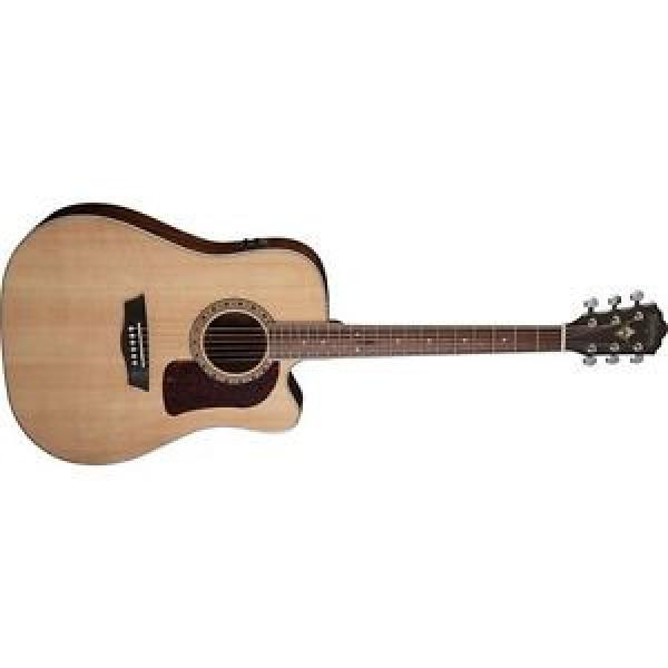 Washburn dreadnought acoustic guitar HD10SCE acoustic guitar martin Heritage guitar martin 10 martin Dreadnought martin guitar strings acoustic medium Cutaway Acoustic-Electric Guitar #1 image
